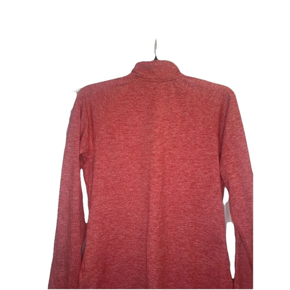 Team Apparel Nike Dri Fit Red‎ 1/4 Zip Kansas City Chiefs Long Sleeve Shirt Sz M